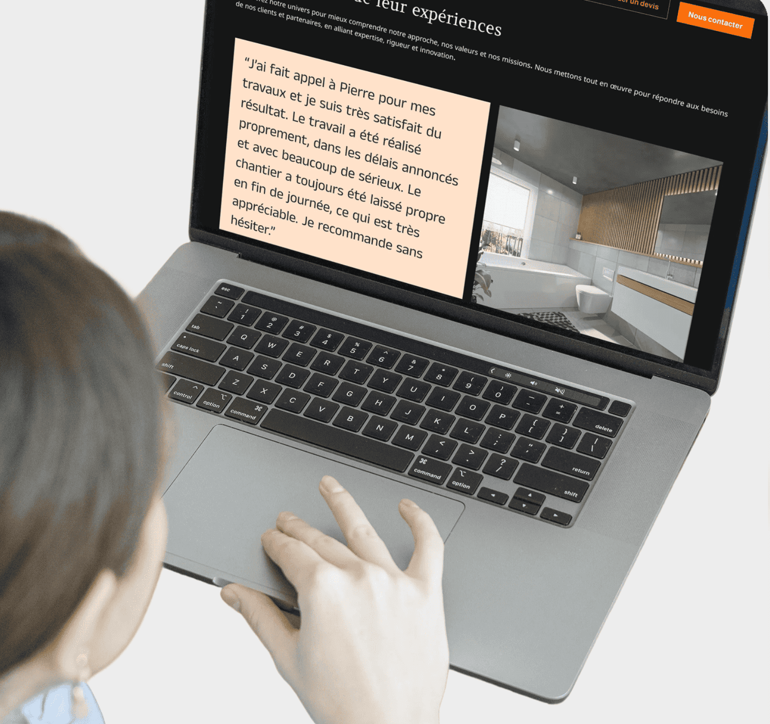 Exemple de site WordPress 2